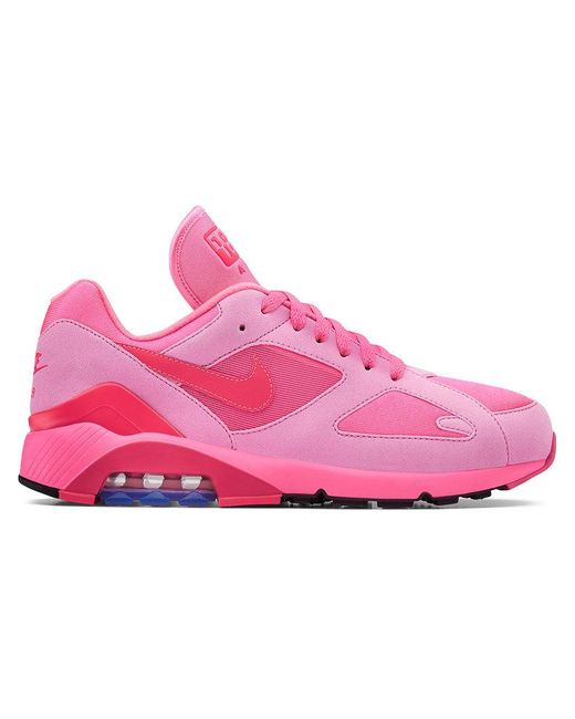 Comme des Garçons Pink Cdg X Nike Air Max 180 Sneakers for men