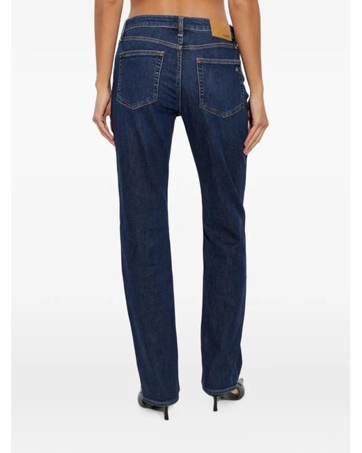 Rag & Bone Blue Sutton Slim-Fit Jeans