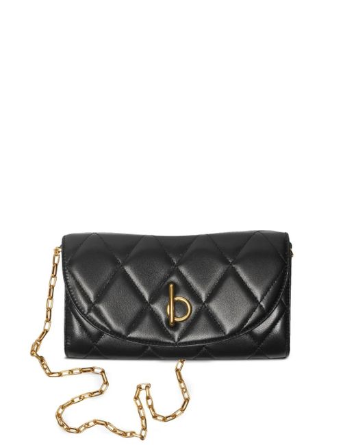 Burberry Black Rocking Horse Mini Bag