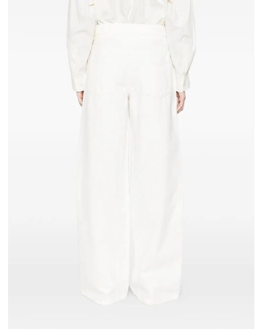 Teurn Studios White Jean Tommy