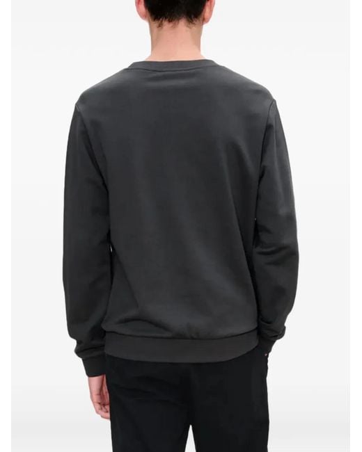A.P.C. Gray Sweat À Logo for men
