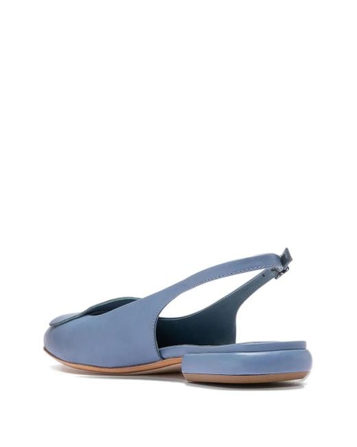 Officine Creative Blue Pointed-Toe Mules