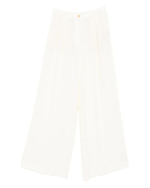 Forte_forte White Trousers