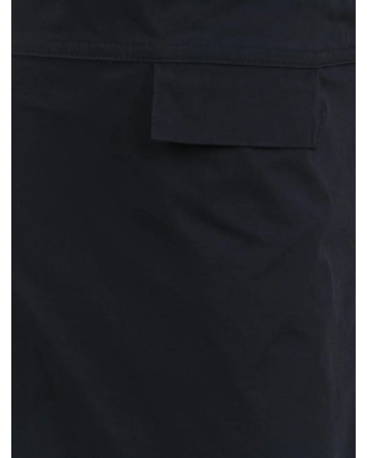 Amir Slama Blue Mid-Rise Swim Shorts for men