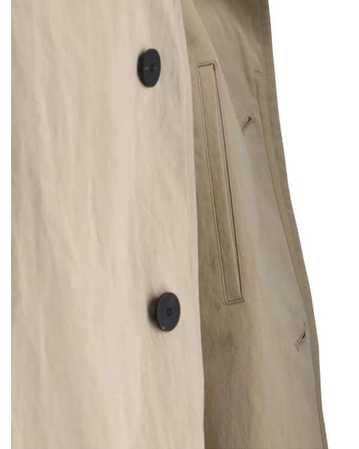 Studio Nicholson Natural Revere Buttoned Coat for men