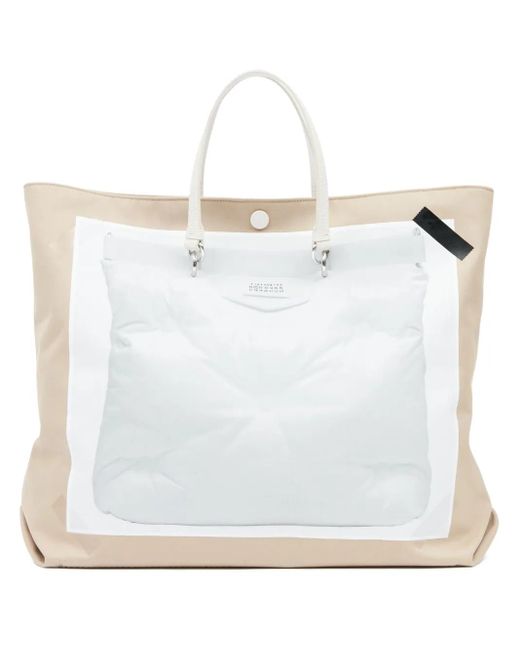 Maison Margiela Glam Slam トロンプルイユ ハンドバッグ White