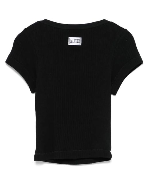 Jean Paul Gaultier ロゴ Tシャツ Black