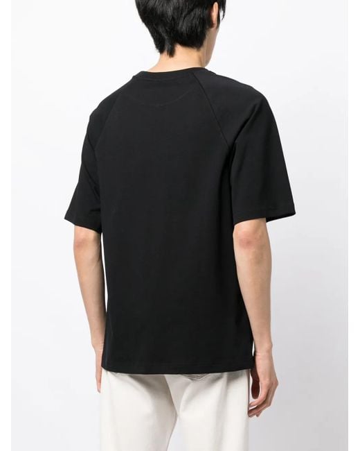 A.P.C. Willy T-Shirt Mit Logo-Stickerei in Black für Herren