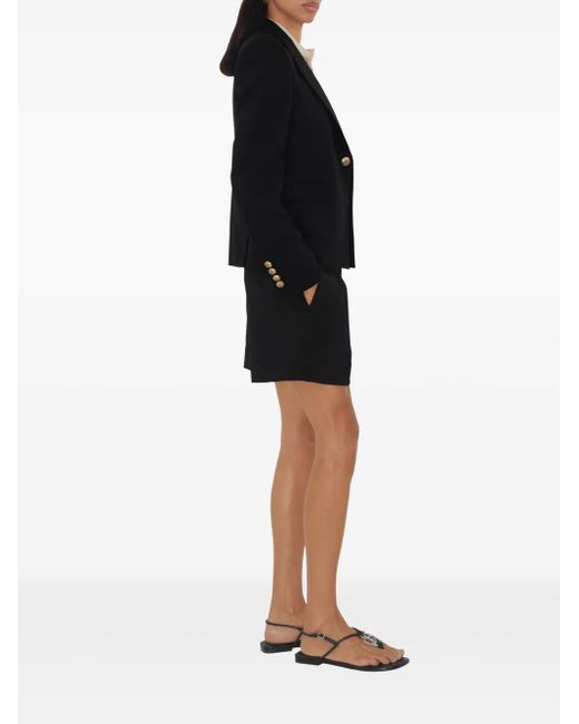 Burberry Black Tailored Shorts