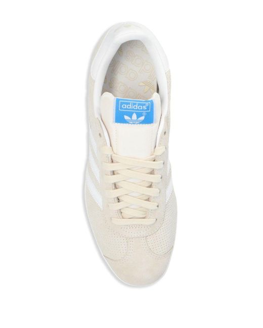 Baskets Gazelle en daim Adidas pour homme en coloris White