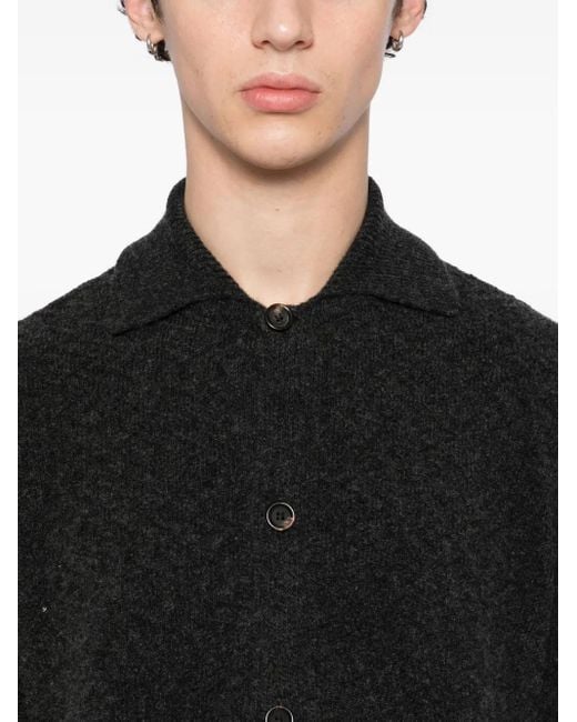 Oliver Spencer Black Britten Cardigan for men
