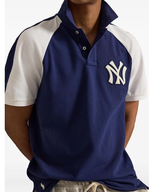 Polo Ralph Lauren Blue Knit Polo for men