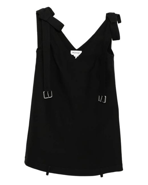 Abito Corto di Monse in Black