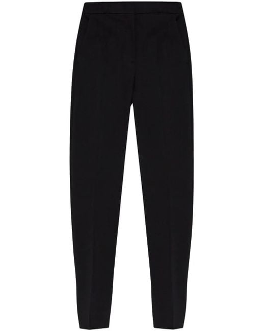 Max Mara Black Cotton Clothing Trousers
