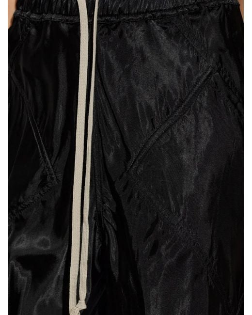 Rick Owens Black Drawstring Bias