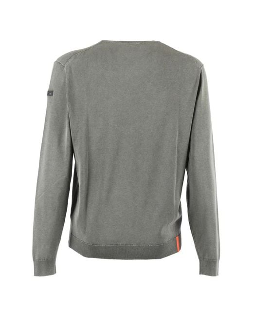 Rrd Gray Crew-Neck Sweater for men