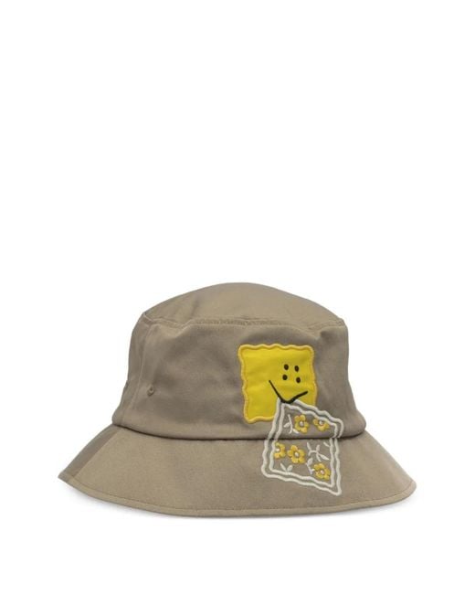 Kapital Green Peckish Rainbowy Bucket Hat for men