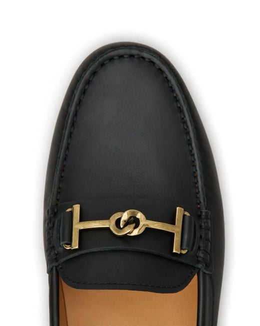 Tod's Black Gommino Bubble Loafer