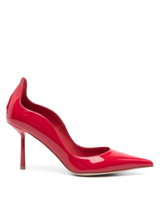 Le Silla エナメルパンプス Red