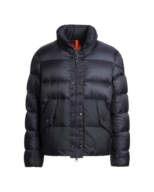 Parajumpers Blue Golburn Ripstop Down Jacket for men