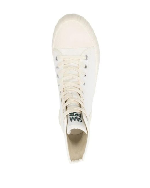 CAMPERLAB Roz High-Top Sneakers in het White