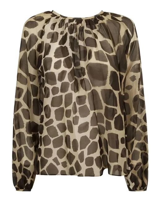 Max Mara Brown Fionda Bluse