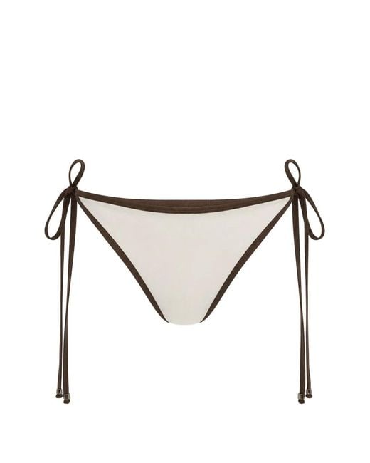 Baobab Natural Rho Side-Tie Bikini Bottoms