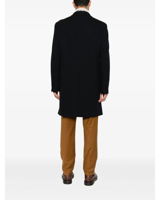 Abrigo Con Botones Tagliatore de hombre de color Black