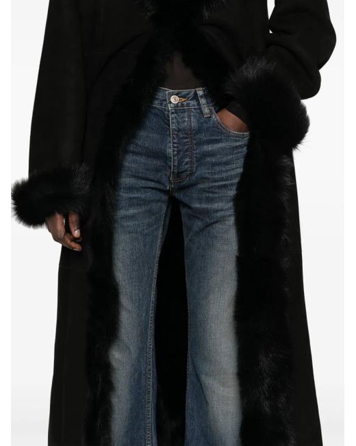 Balenciaga Blue Straight-Leg Denim Jeans