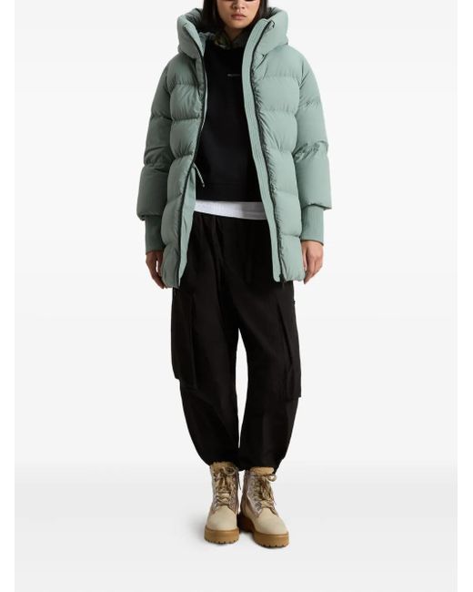 Woolrich Green Padded Quilted Jacket