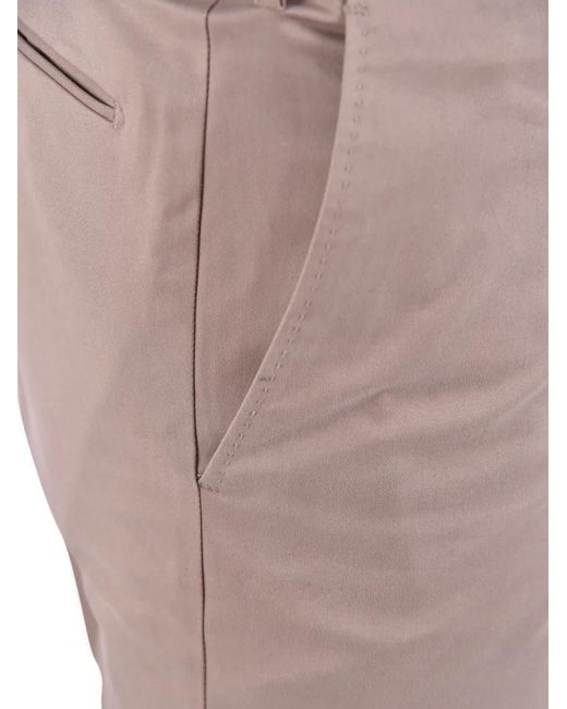 Dell'Oglio Blue Tailored Gabardine Trousers for men
