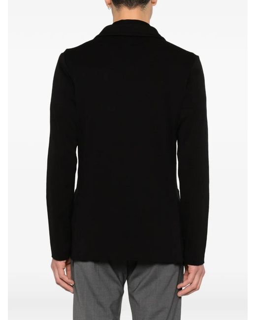 Lardini メンズ ブラック ダブルジャケットの通販はau PAY マーケット