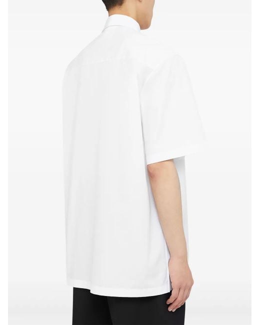 Jil Sander White Oversize Shirt for men