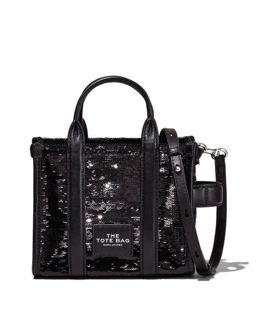 Marc Jacobs The Micro Tote Croc Embossed Bag in Black Lyst Australia