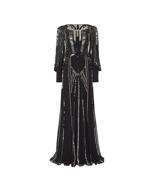 Temperley London Black Andromeda Gown