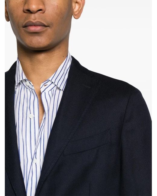 Boglioli Blue Jacket for men