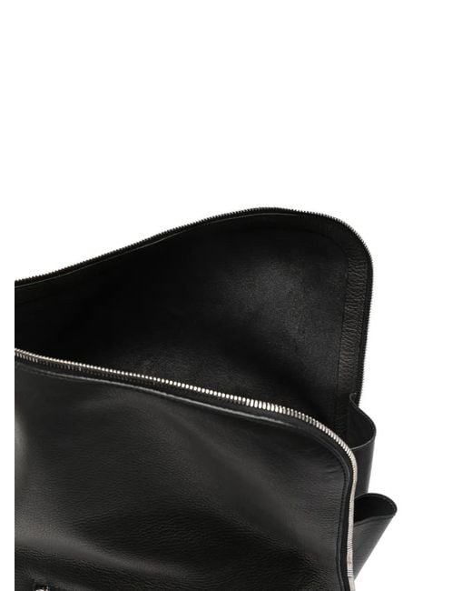 Rick Owens Cargo Leather Backpack in Black | Lyst