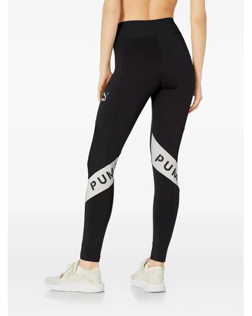 PUMA Black Xtg Panelled Leggings