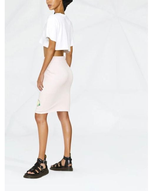 DSquared² ディースクエアード Smiley スローガン スカート White