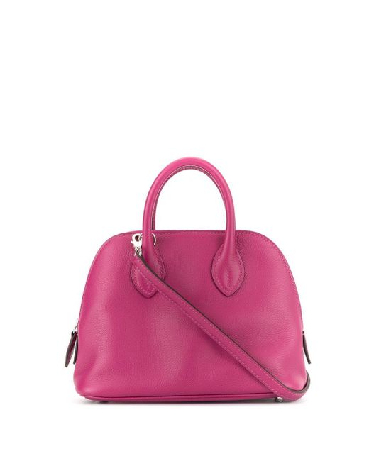 Hermès Pre-Owned Mini Bolide 2way Hand Bag in Pink