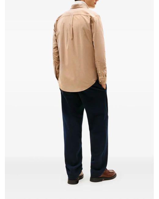 Chemise En Velours Côtelé À Manches Longues Tommy Hilfiger pour homme en coloris Natural