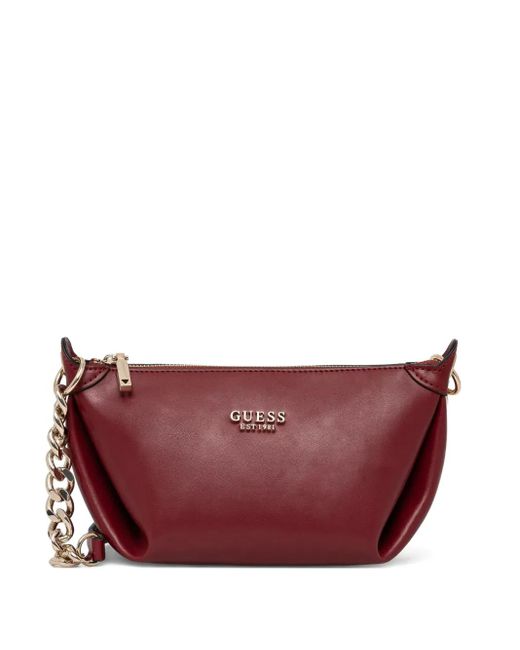 Guess Purple Evaine Shoulder Bag