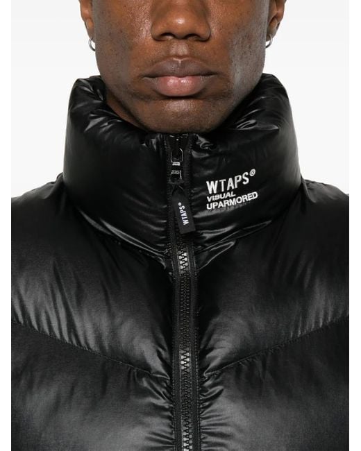 Chaleco acolchado (w)taps de hombre de color Black