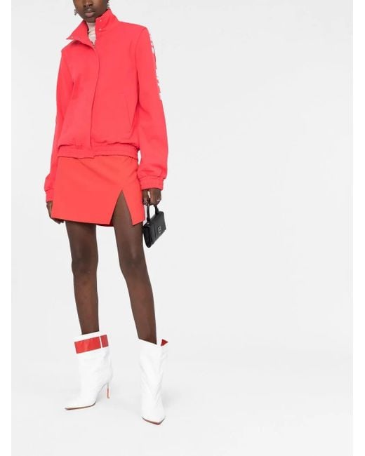 Off-White c/o Virgil Abloh Pink Logo Strap Lightweight Jacket