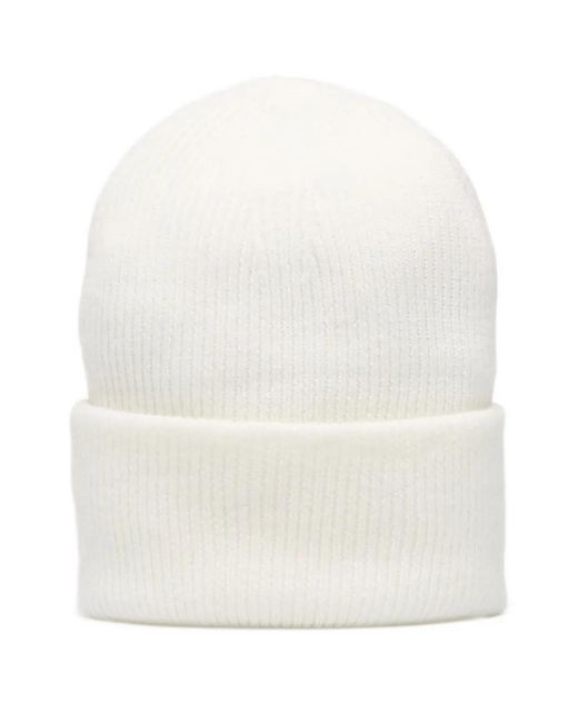 Nike White Logo Beanie Hat