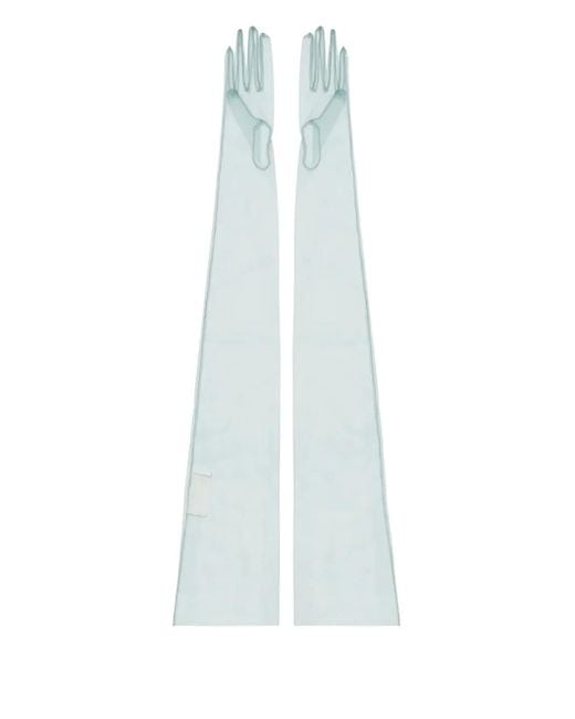 Maison Margiela シアー ロンググローブ White