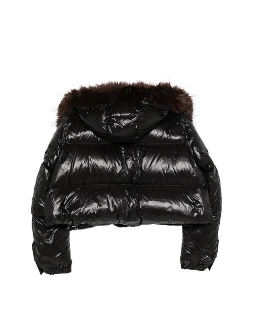 Sacai Black Double-Breasted Jacket