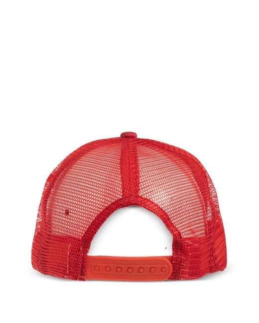 GALLERY DEPT. Red Logo-Print Cap