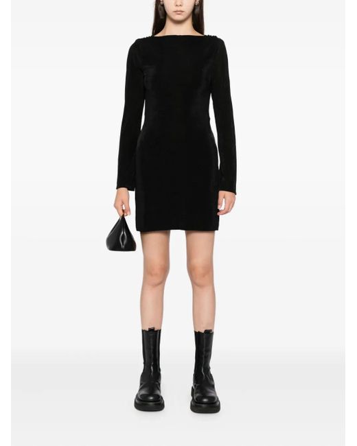 chiffon halter dress – Deen & Keenu Long Sleeve Short Sequin Color:As Photo(Champagne) black