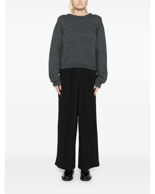 Transit Black Palazzo Trousers